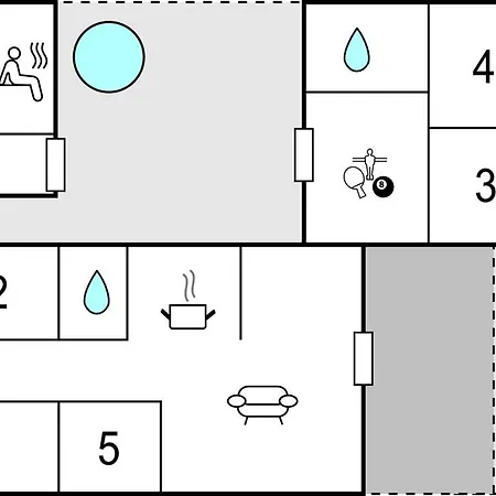In Hvide Sande With Sauna Bjerregård
